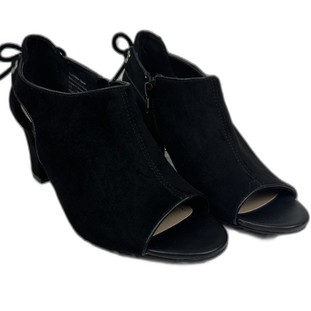 Charter Club Hirah Tie Back Blo black heels